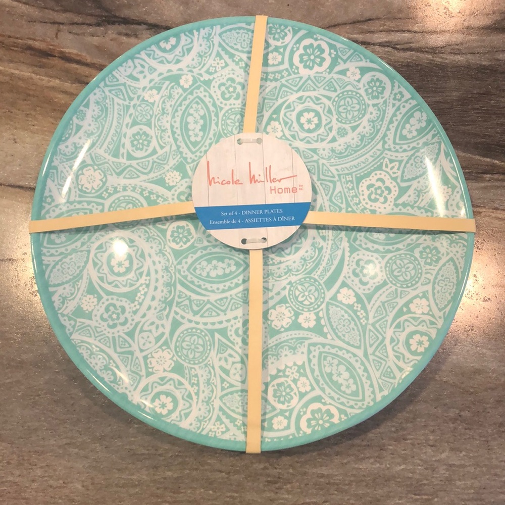 Outdoor Dinner Plate Set (4)